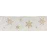 Elegant Snowflake Ribbon (Set of 2)