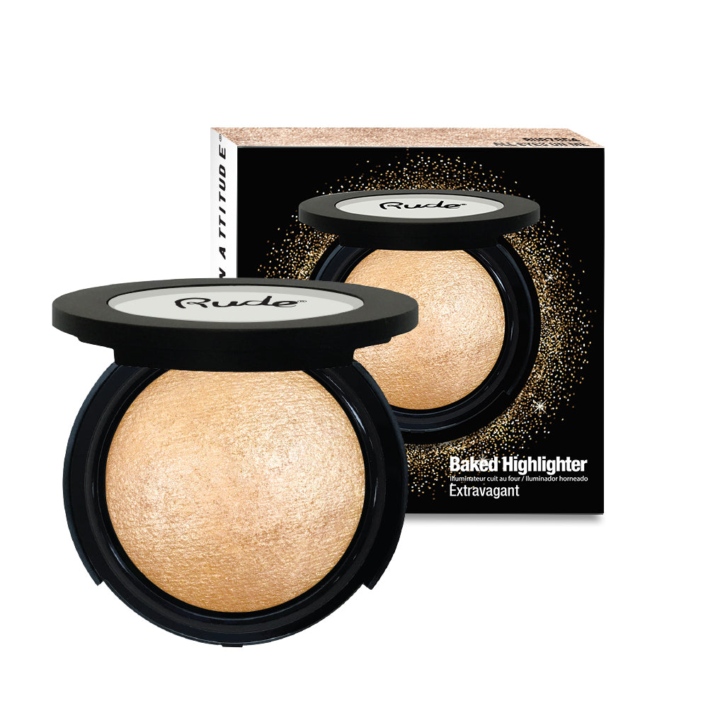 RUDE Baked Highlighter - Extravagant