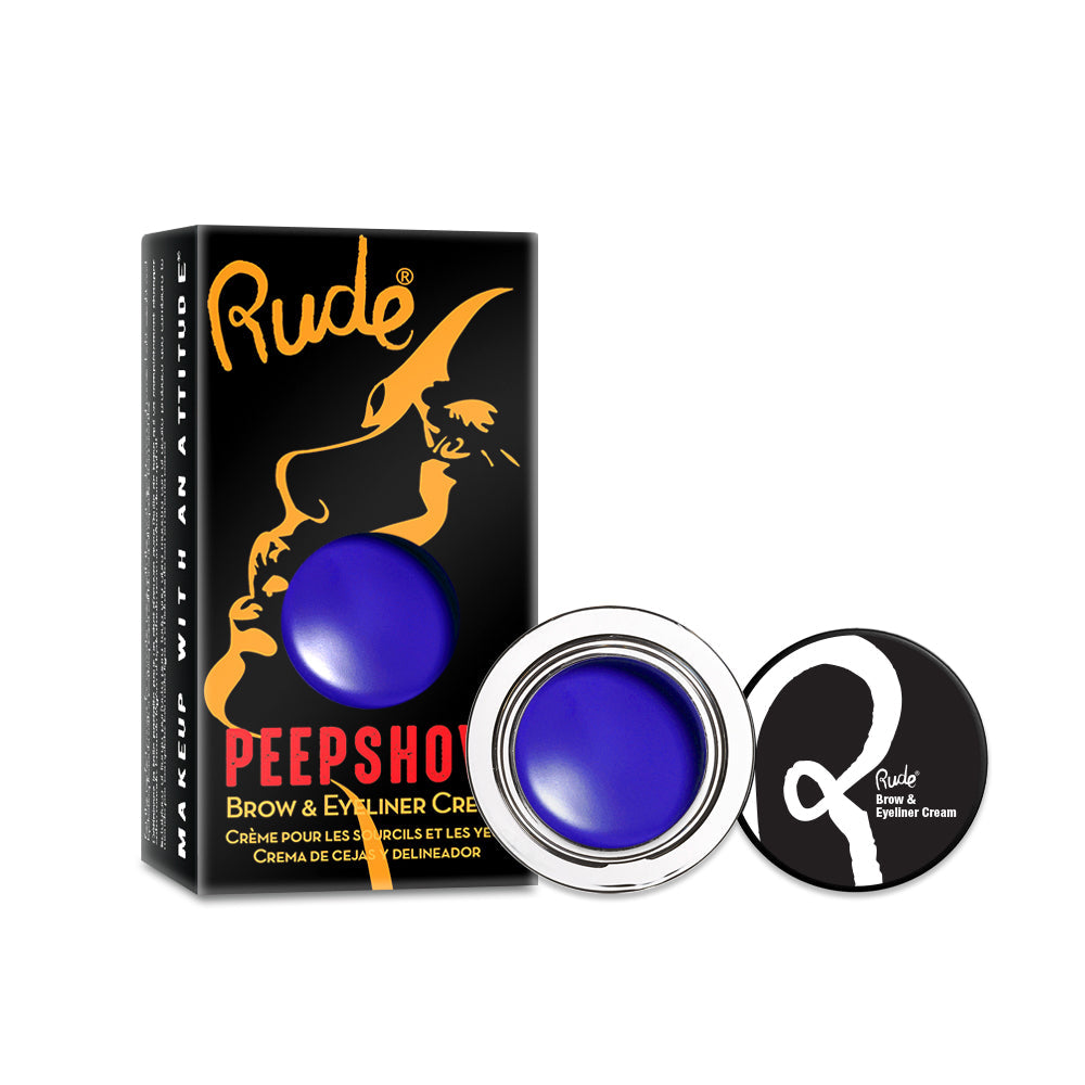 RUDE Peep Show Brow & Eyeliner Cream Brights - Excitement