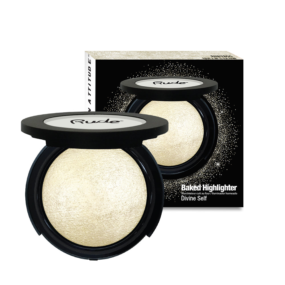 RUDE Baked Highlighter - Divine Self