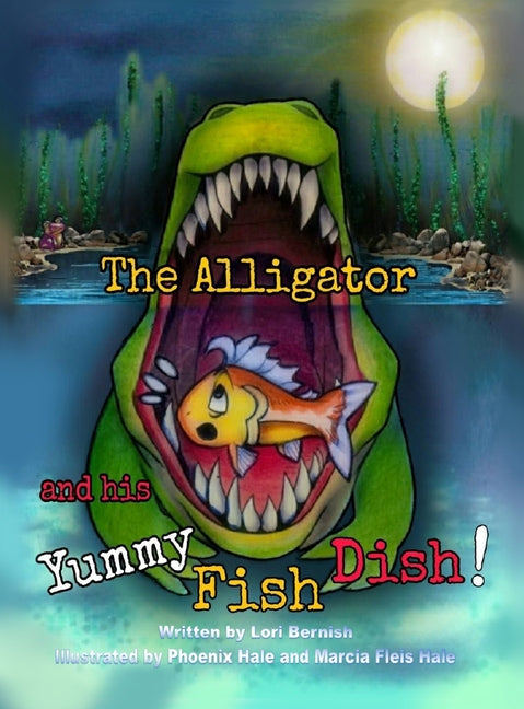 The Alligator and his Yummy Fish Dish - Hardcover by Books by splitShops