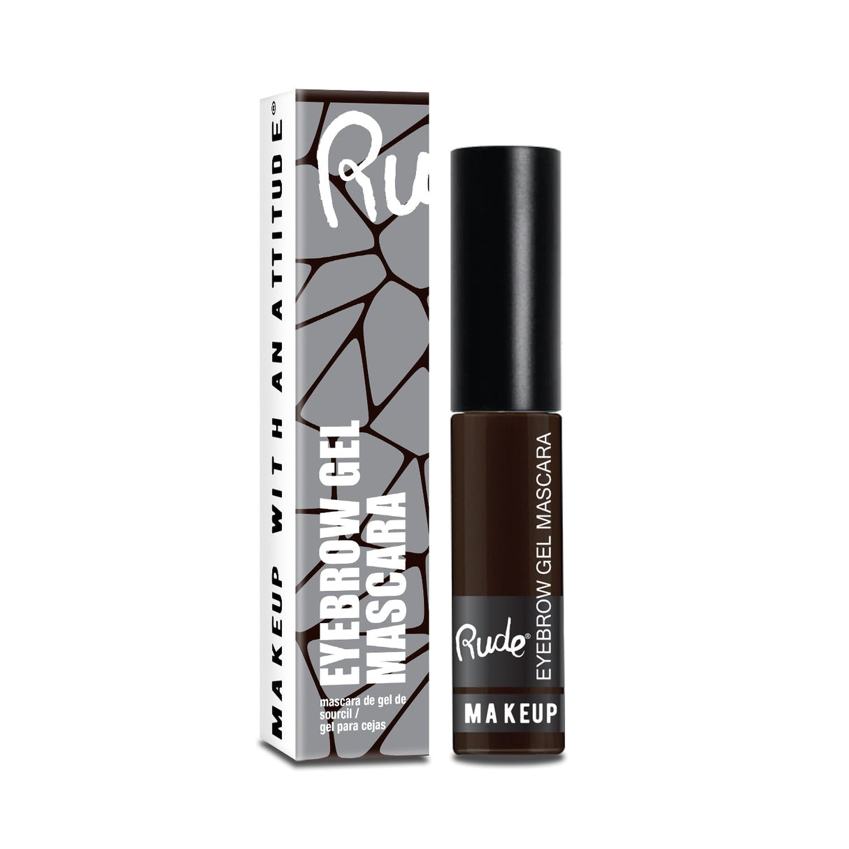 RUDE Eyebrow Gel Mascara - Choco Brown