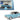 1950 Oldsmobile Rocket 88 Coupe Crest Blue with Black Top 1/87 (HO) Scale Diecast Model Car by Oxford Diecast