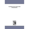 Constitution of the Commonwealth of Massachusetts.