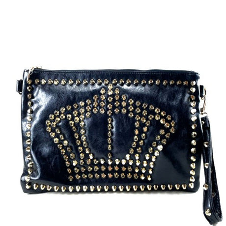 Studded Crown Mini Purse by BeyondEnvy