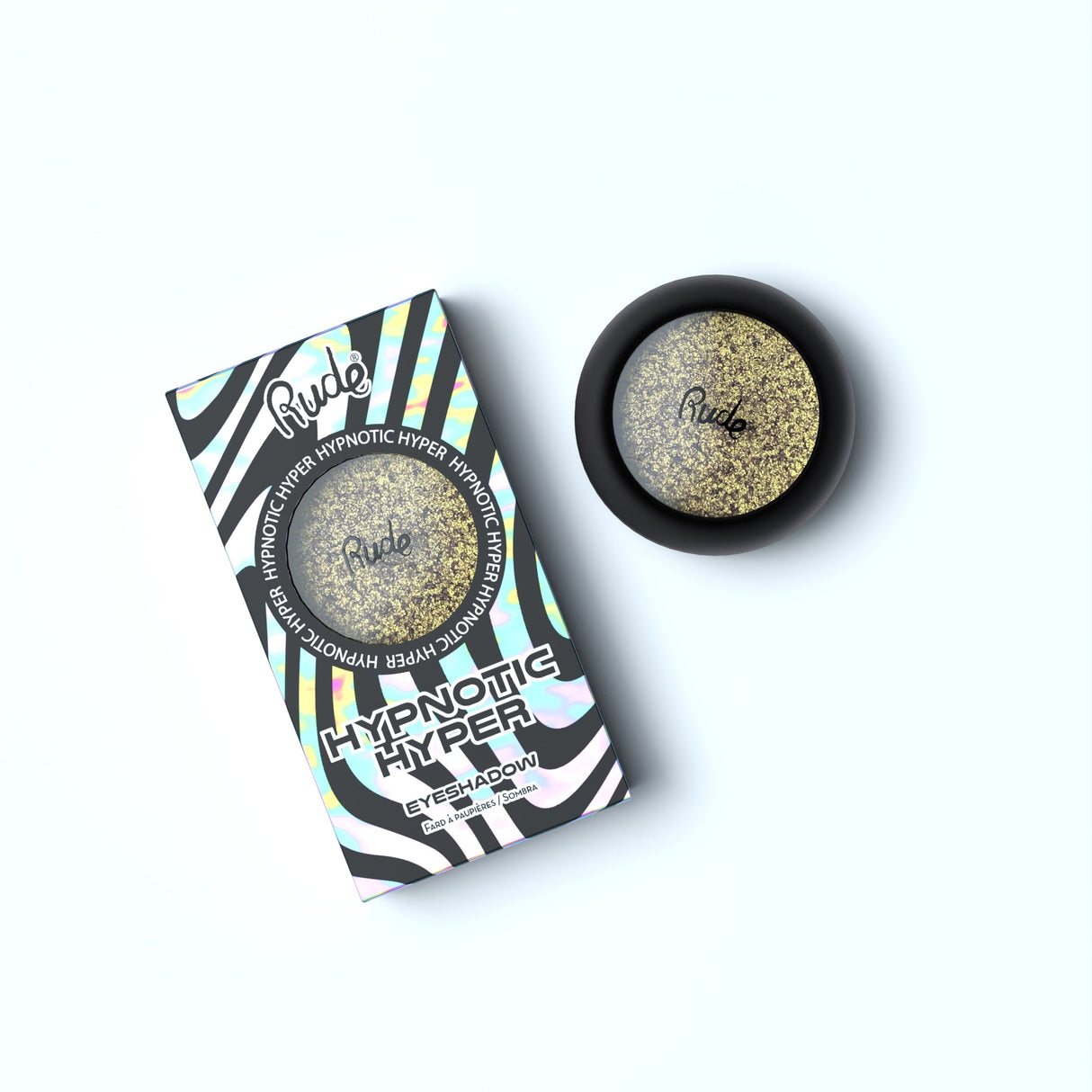 RUDE Hypnotic Hyper Duo Chrome Eyeshadow - State of Mind