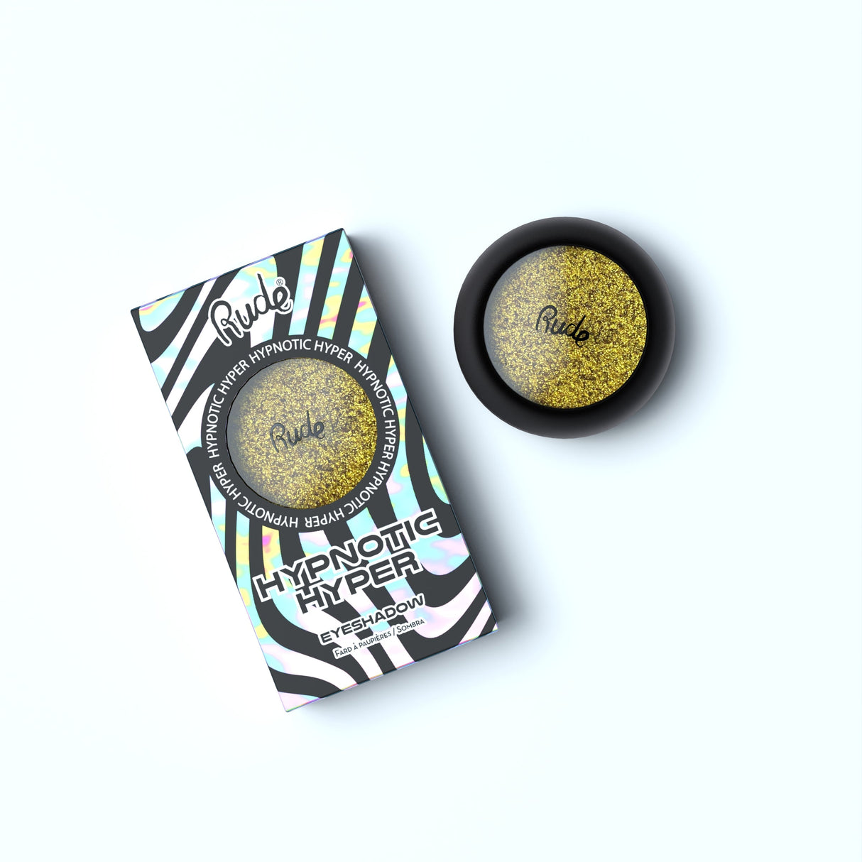 RUDE Hypnotic Hyper Duo Chrome Eyeshadow - Trance Dance