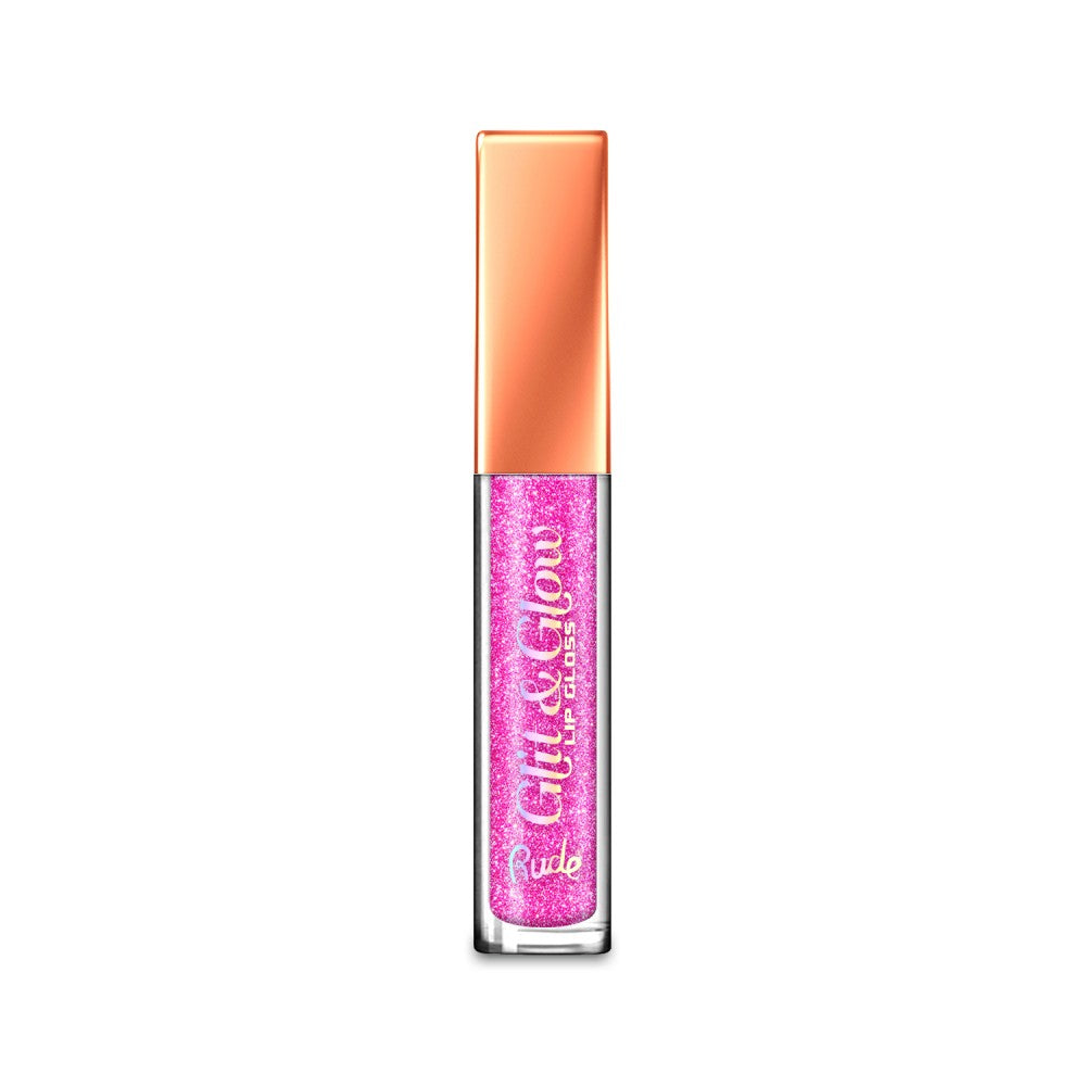 RUDE Glit & Glow Lip Gloss - Tease Me