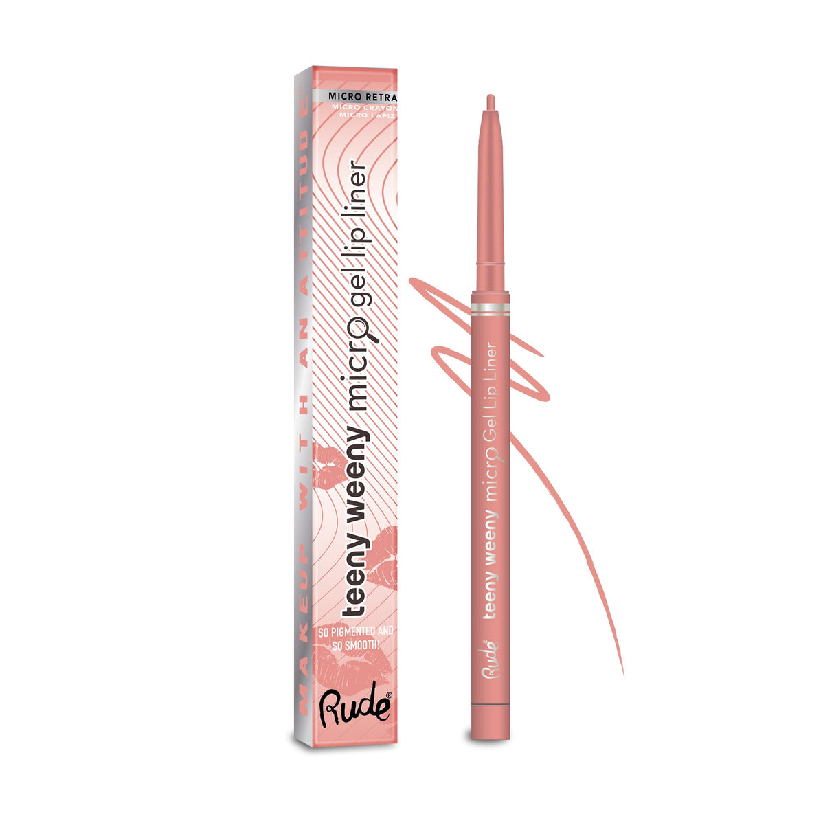 RUDE Teeny Weeny Micro Gel Lip Liner - Blushing Bare