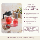 Housewarming Blend Black Tea (Vanilla Creme Brulee) by Plum Deluxe Tea