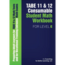 TABE 11 and 12 Consumable Student Math Workbook for Level E