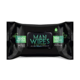 12 Pack of Flushable Man Wipes (1200 Mint Scented Wipes) by Pursonic