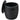 9.5 Gallon 4-in-1 Patio Rattan Cool Bar Cocktail Table Side Table-Black