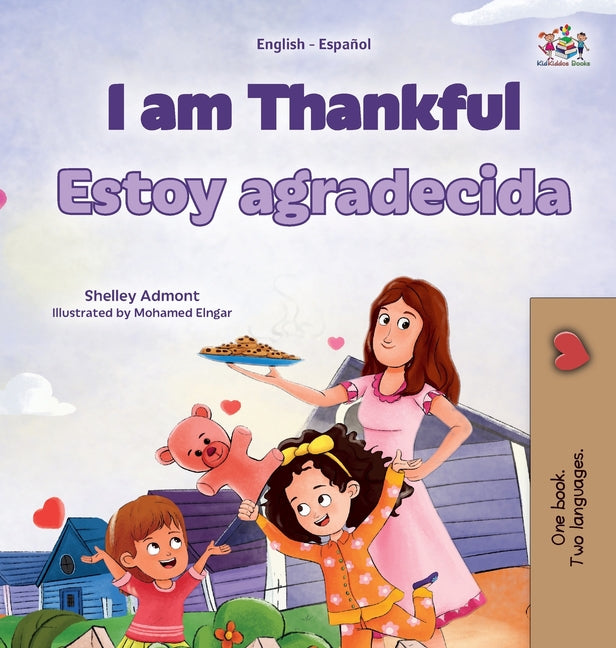 I am Thankful (English Spanish Bilingual Children's Book) - Hardcover by Books by splitShops