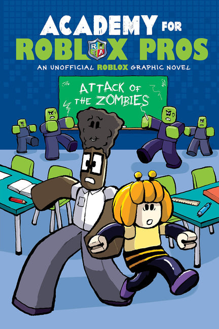 Attack of the Zombies (Academy for Roblox Pros Graphic Novel #1) - Paperback by Books by splitShops