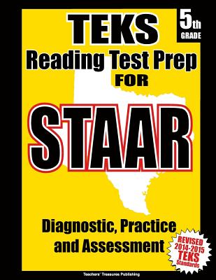 TEKS 5th Grade Reading Test Prep for STAAR - Paperback by Books by splitShops