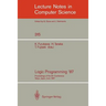 Logic Programming '87: Proceedings of the 6th Conference Tokyo, Japan, June 22-24, 1987