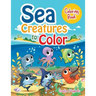Sea Creatures to Color Coloring Book