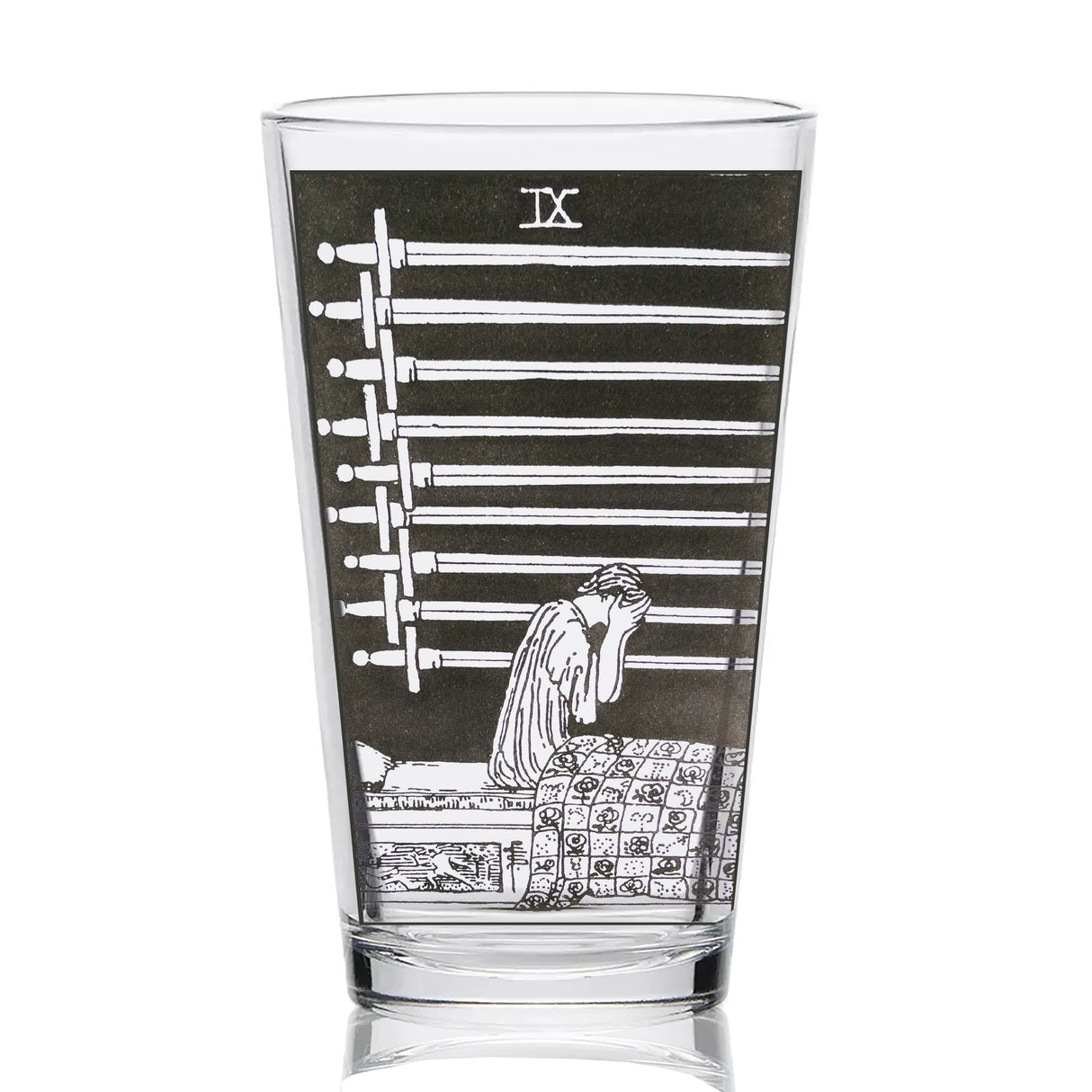 RIDER-WAITE TAROT CARD Pint Glasses by LumEngrave