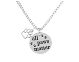 All Paws Matter Pendant Necklace by Furr Baby Gifts