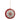 Metal Merry Christmas Snowflake Disc Ornament (Set of 6)