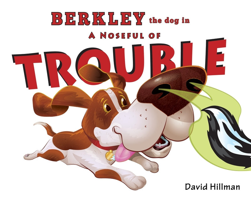 Berkley the dog in A Noseful of Trouble - Hardcover by Books by splitShops