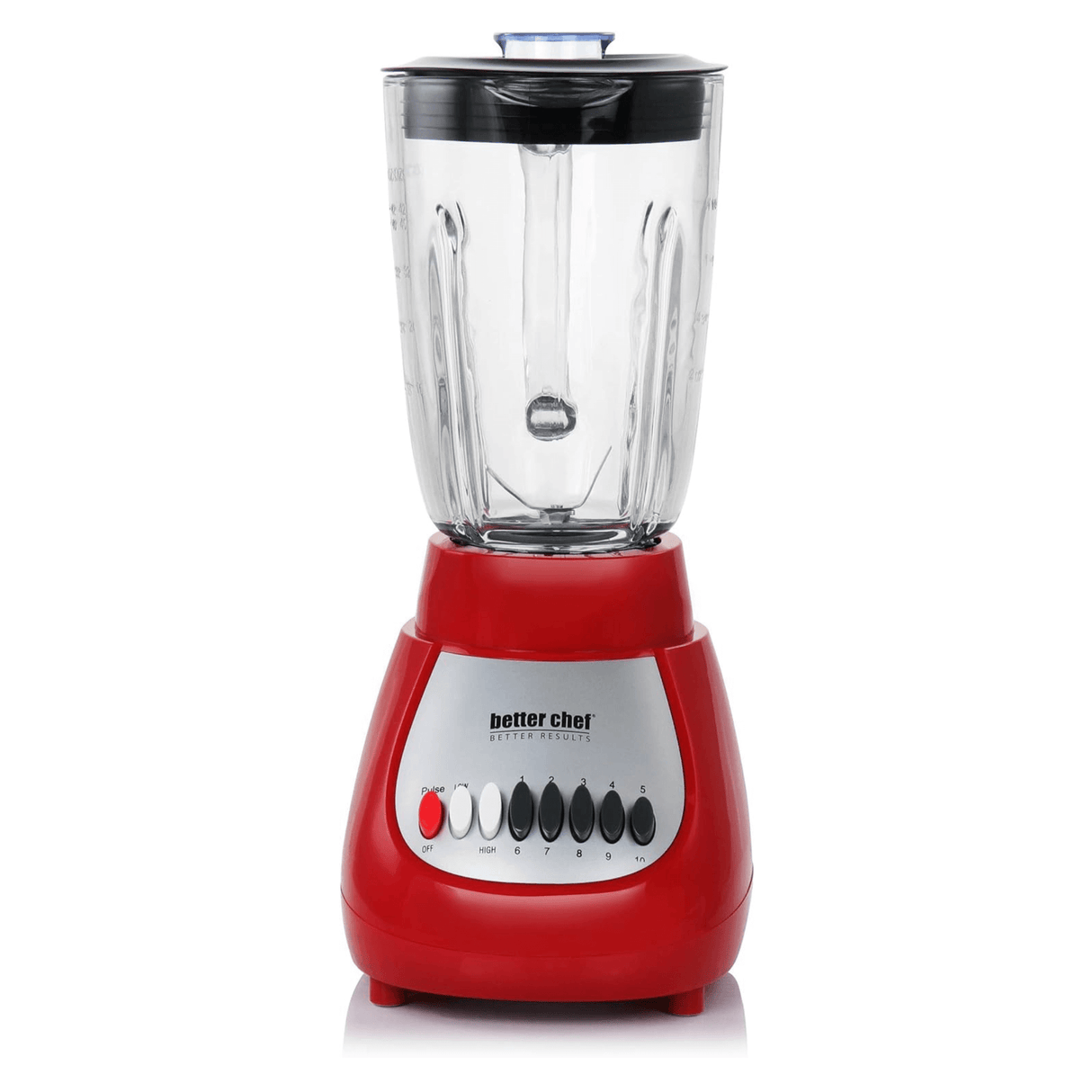 Better Chef Classic 10-Speed 5-Cup Glass Jar Blender by Jupiter Gear Home