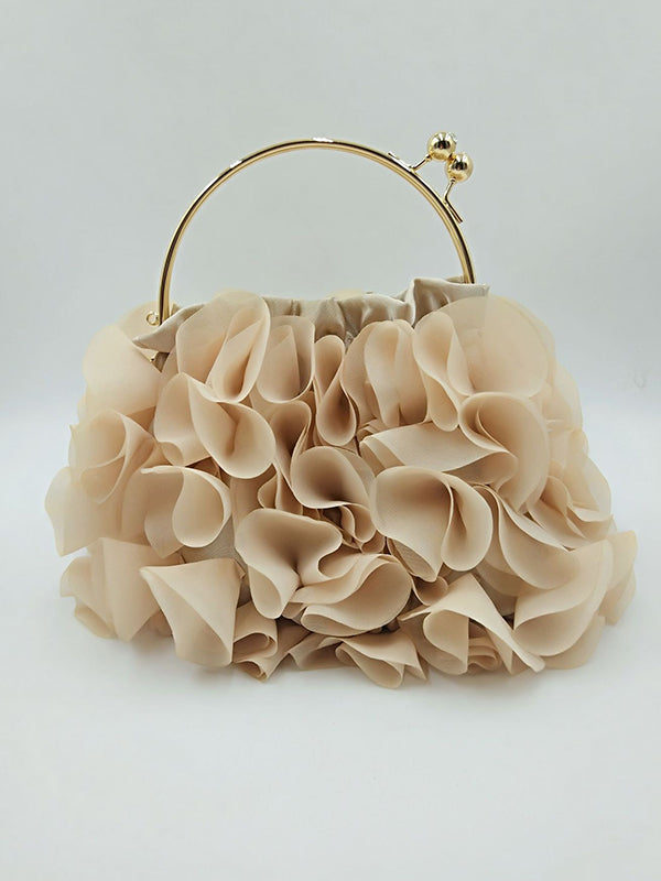 Three-Dimensional Flower Handbags by migunica