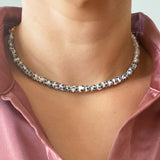 So Fresh Pearl And Porcelain Choker Necklace by Ellisonyoung.com