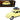 1967 Volkswagen Beetle with Roof Rack and Luggage Yellow 1/18 Diecast Model Car by Road Signature