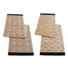 Geometric Floral Patterned Table Runner (Set of 2)