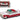 1955 Ford Crown Victoria Red and White 1/43 Diecast Model Car by Road Signature