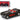 1957 Chevrolet Corvette Convertible Black 1/43 Diecast Model Car by Road Signature