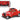 1932 Ford 3-Window Coupe Red 1/43 Diecast Model Car by Road Signature