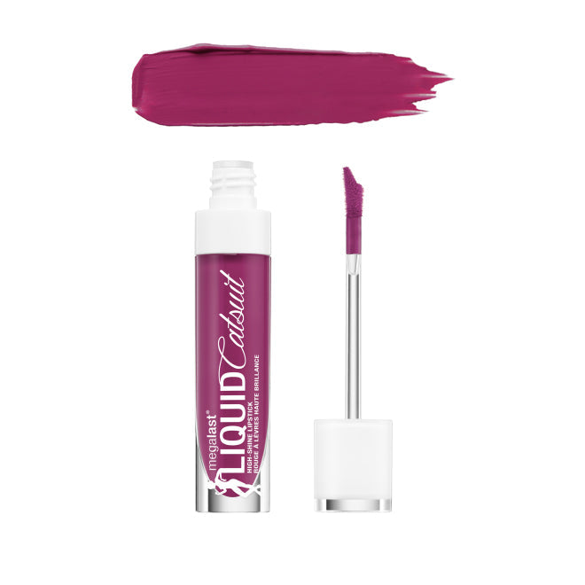 WET N WILD MegaLast Liquid Catsuit High-Shine Lipstick - Berry Down Lo