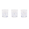 Dotted Glass Votive Candle Holder (Set of 3)