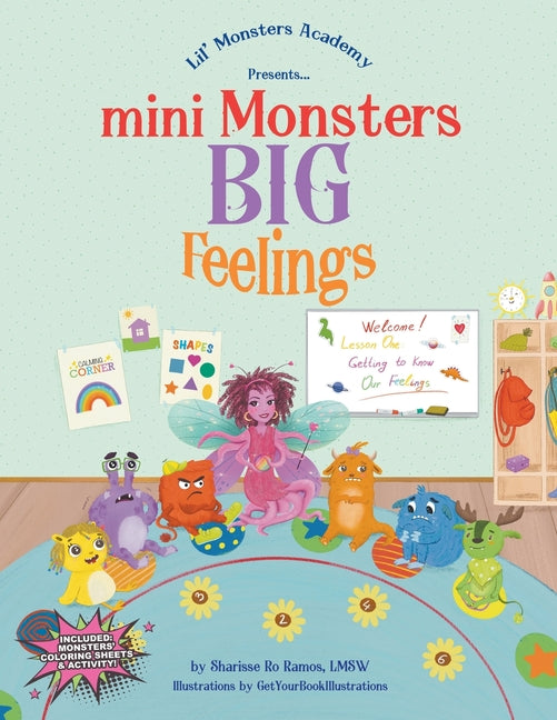 Mini Monsters BIG Feelings - Paperback by Books by splitShops