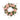 Hydrangea and Seedum Floral Wreath 32"D