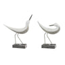 Modern Sea Bird Figurine (Set of 2)