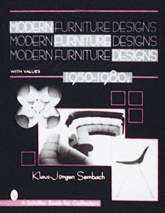 Modern Furniture Designs by Schiffer Publishing