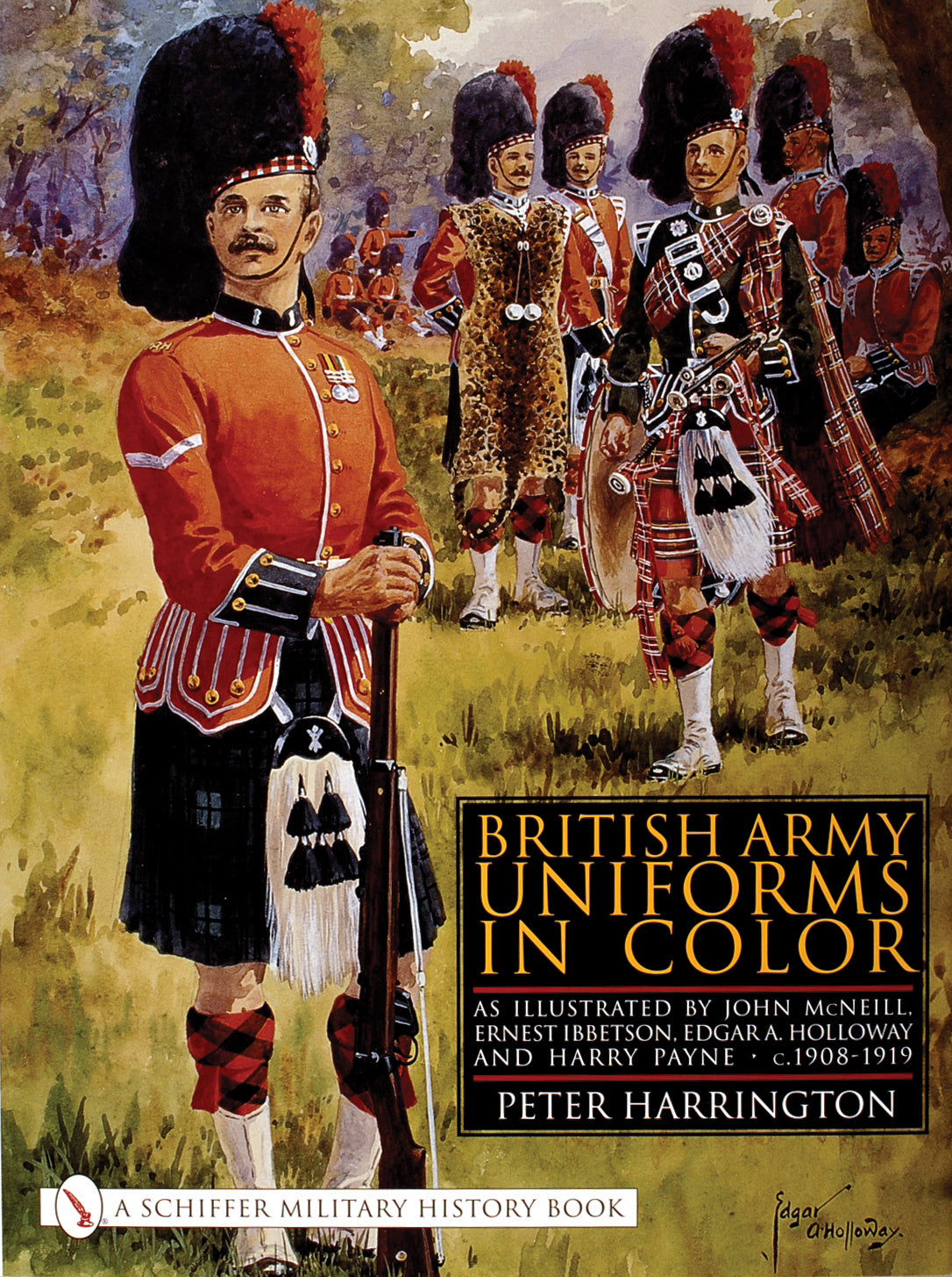 British Army Uniforms in Color by Schiffer Publishing