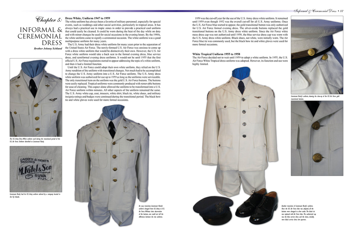 Into the Blue: Uniforms of the United States Air Force, 1947 to the Present by Schiffer Publishing