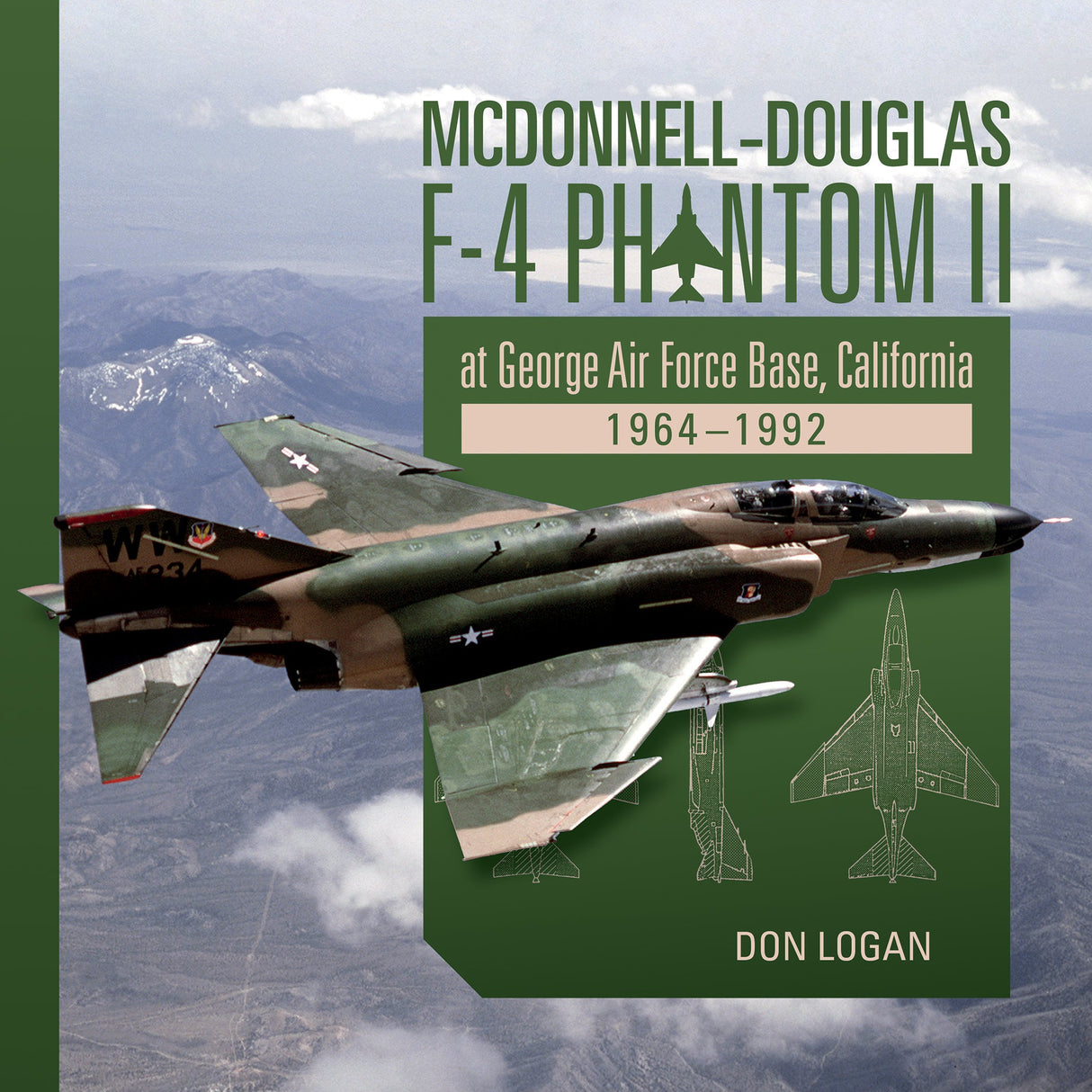 McDonnell-Douglas F-4 Phantom II at George Air Force Base, California by Schiffer Publishing