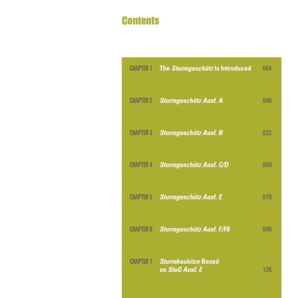 Sturmgeschütz by Schiffer Publishing