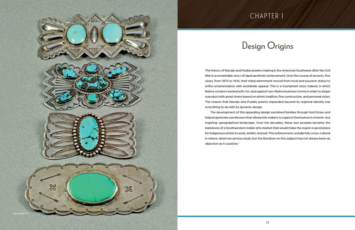 Navajo and Pueblo Jewelry Design by Schiffer Publishing