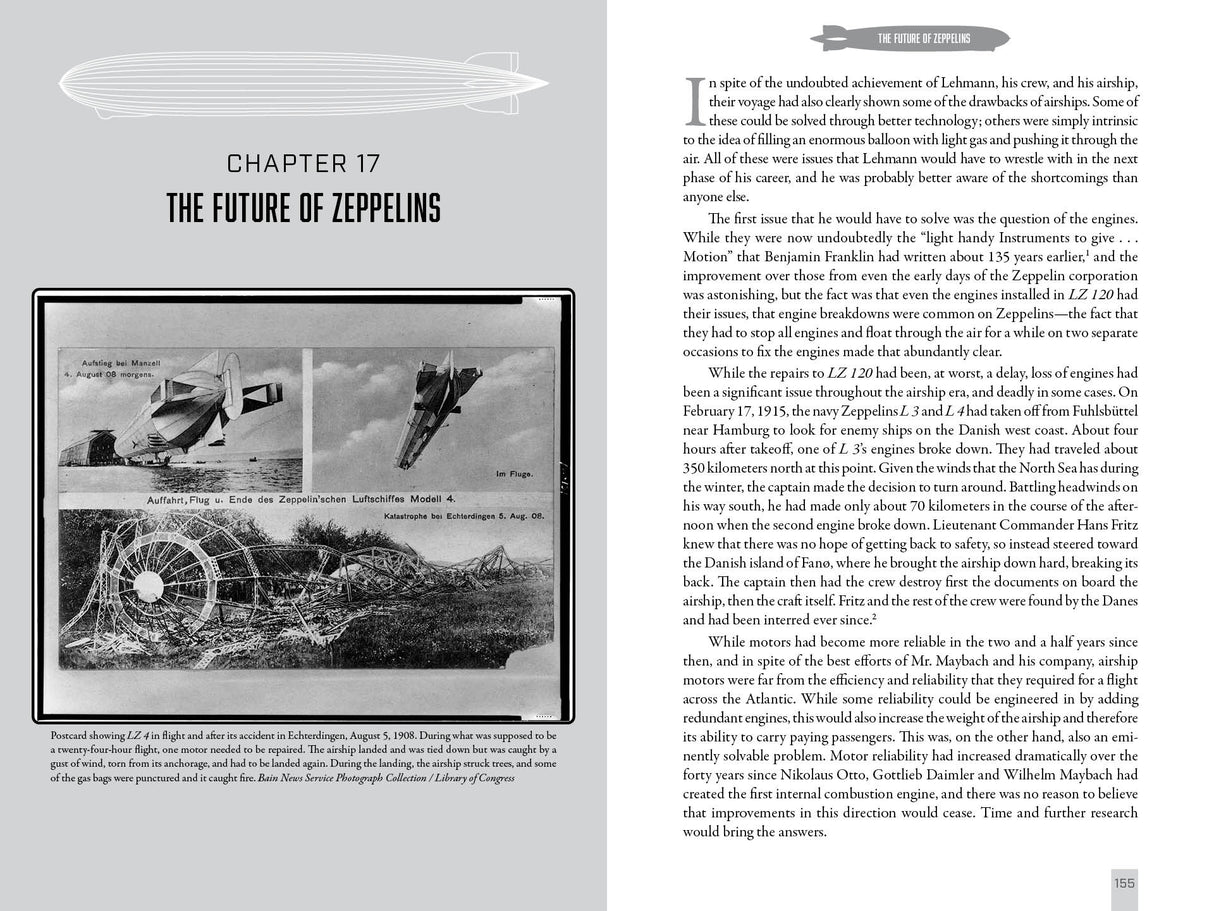 101 Hours in a Zeppelin by Schiffer Publishing