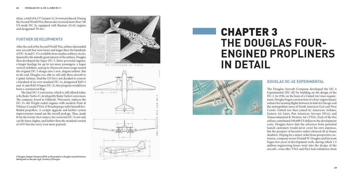 Douglas DC-4, DC-6, and DC-7 by Schiffer Publishing