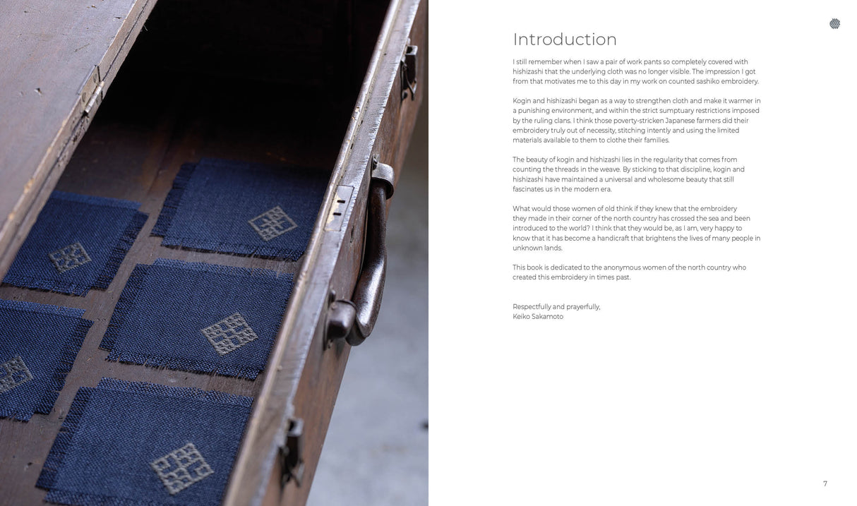 Counted Sashiko Embroidery by Schiffer Publishing