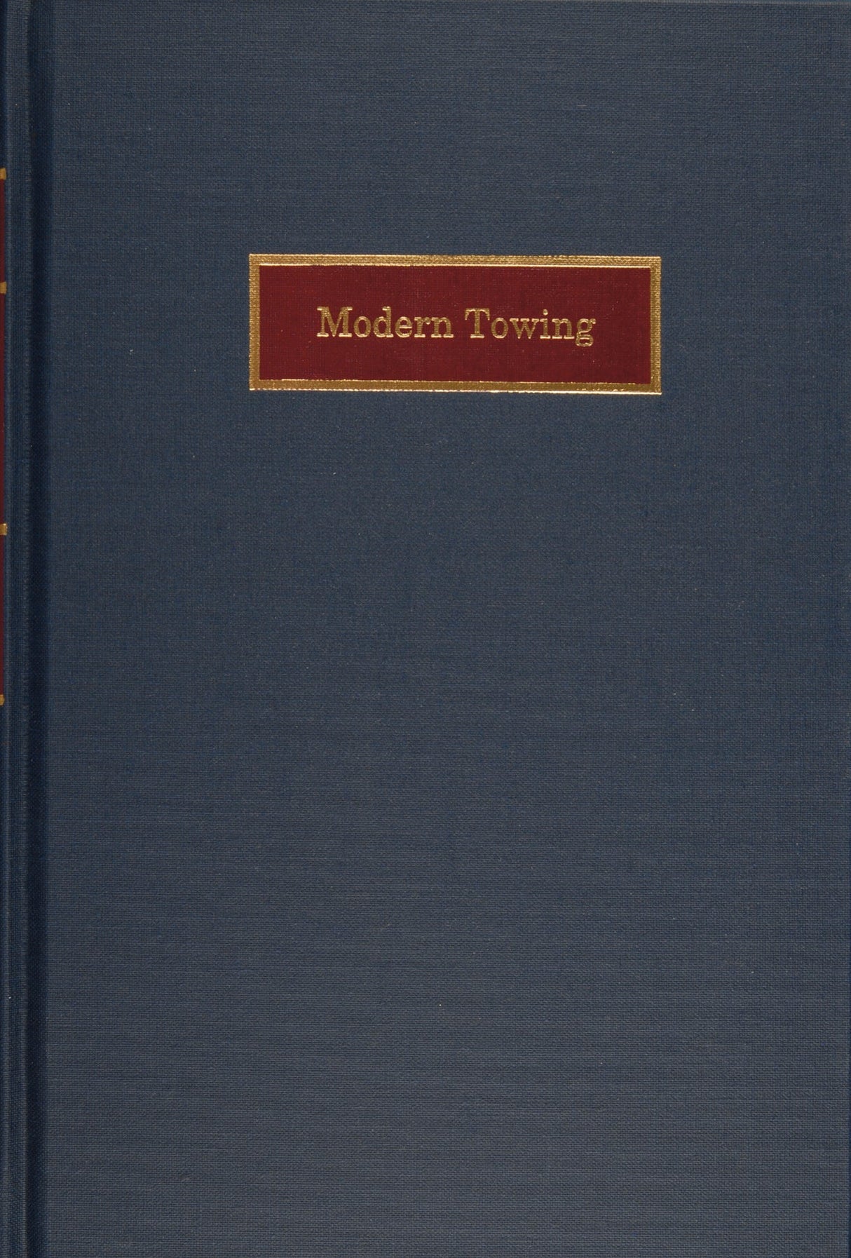 Modern Towing by Schiffer Publishing