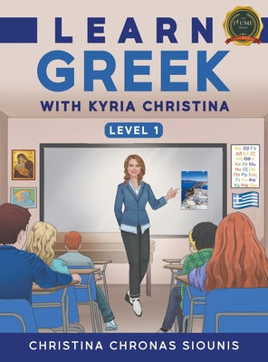 Learn Greek with Kyria Christina - Hardcover by Books by splitShops